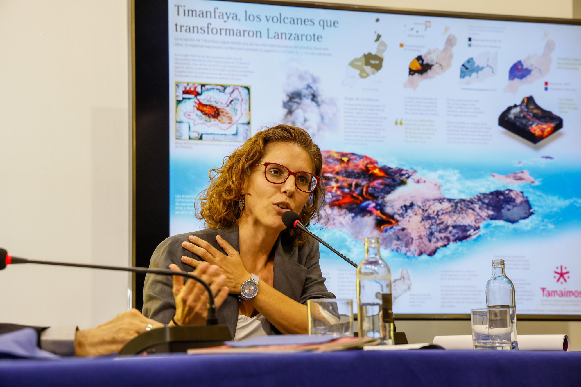 La periodista Paola Llinares.