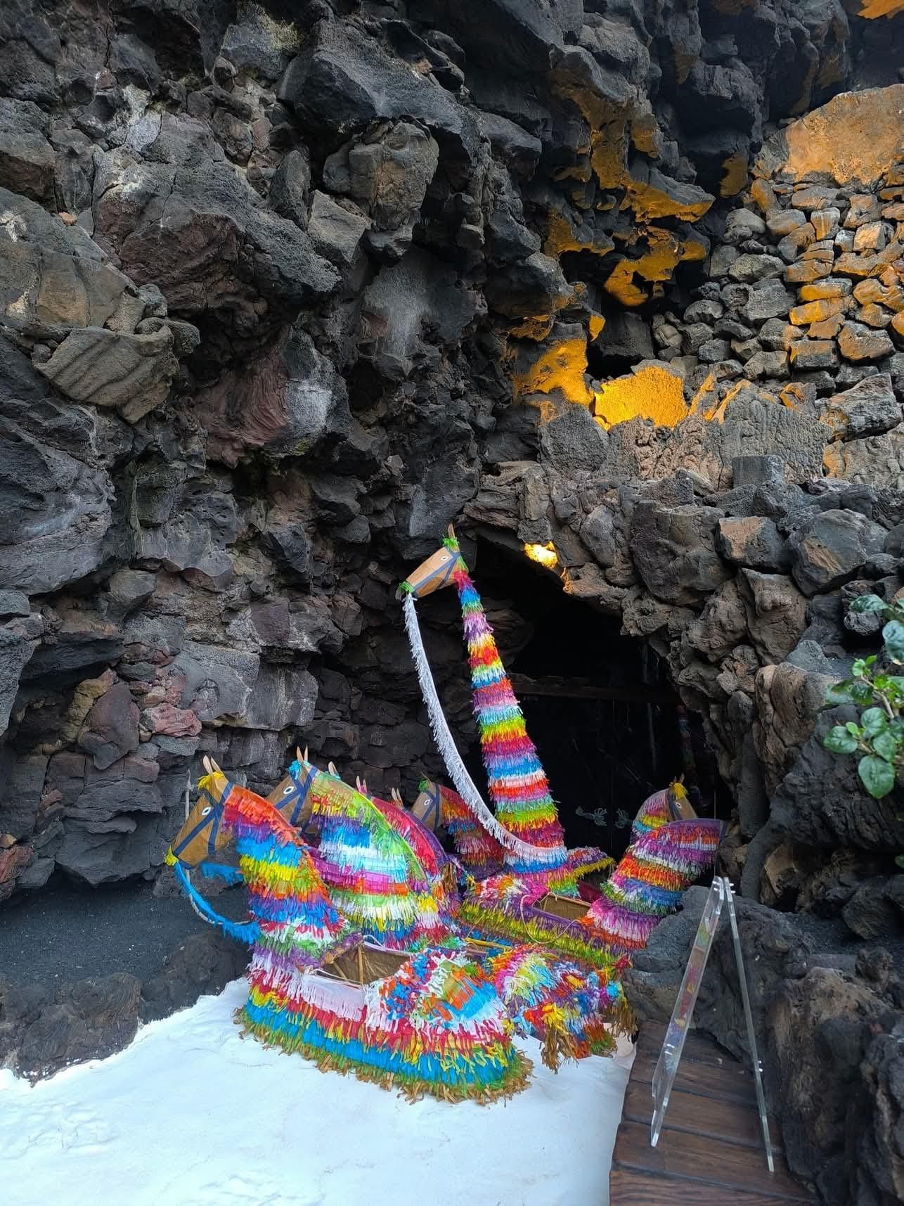 Los Caballos Fufos participan en Lanzarote en el espectáculo ‘Voces de la Tradición’.