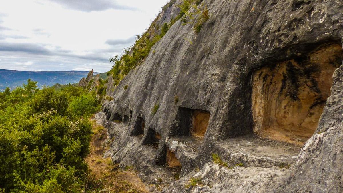 Arroyo de Valdivielso, otro de lo núcleos que atraviesa el sendero de la Tesla.