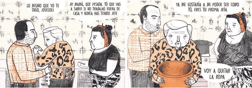 Ilustración Ana Penyas (adaptación la novela gráfica ‘Estamos todas bien’)