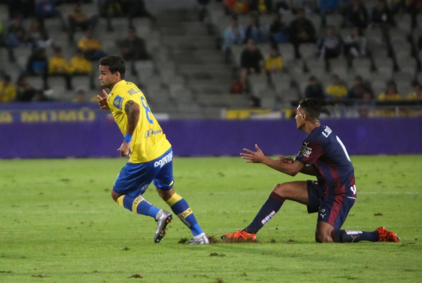 Partido de vuelta de la Copa del Rey entre la UD Las Palmas y el Eibar en el Estadio de Gran Canaria.