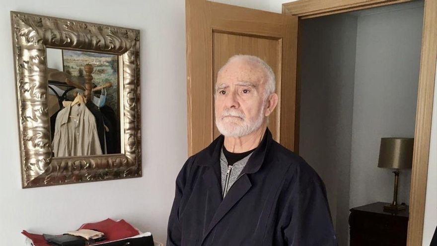 Francisco Sánchez, en el piso donde estaba viviendo posteriormente, en Madrid