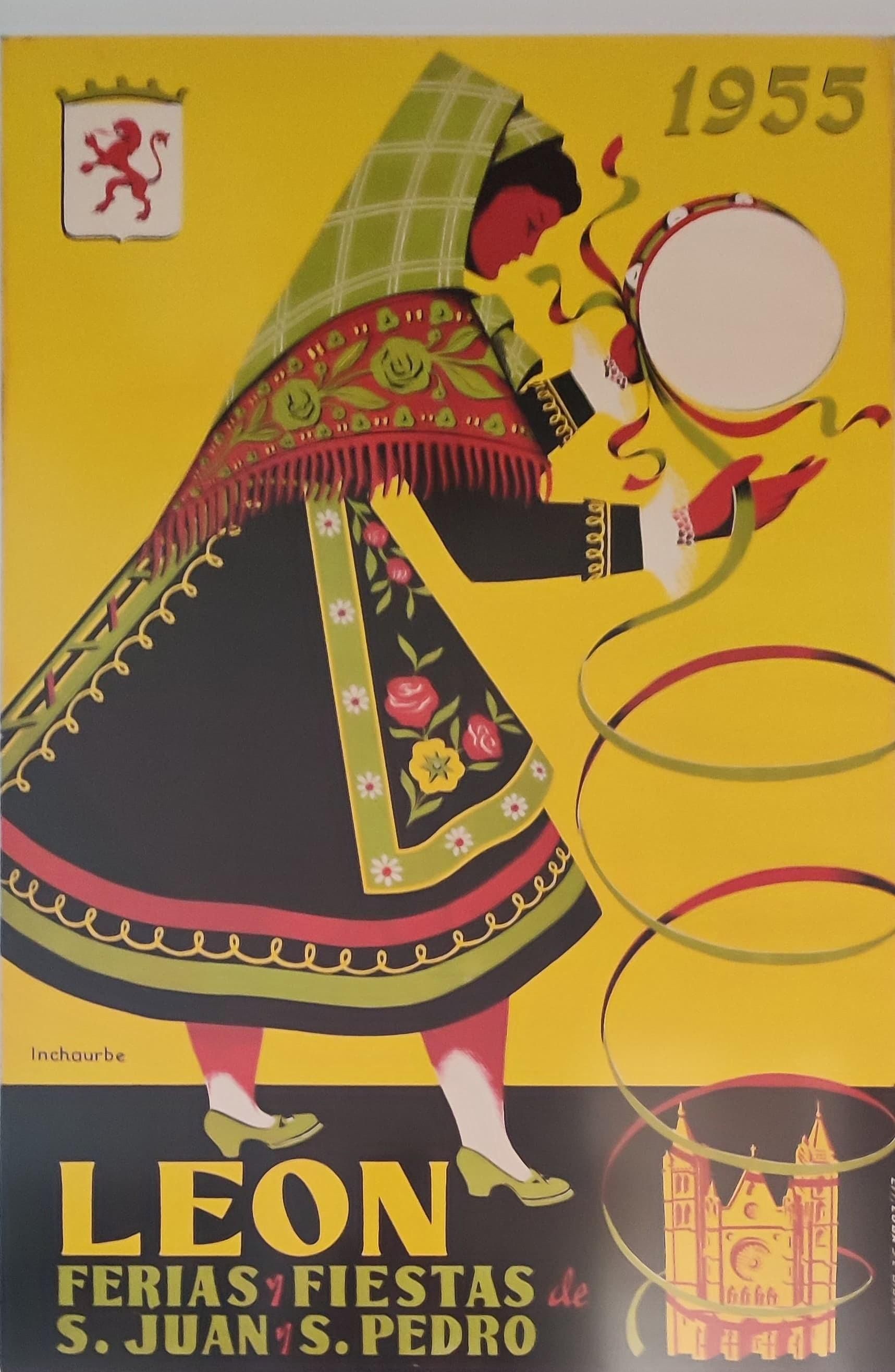 Los carteles de las fiestas de San Juan y San Pedro de León en tiempos sin IA