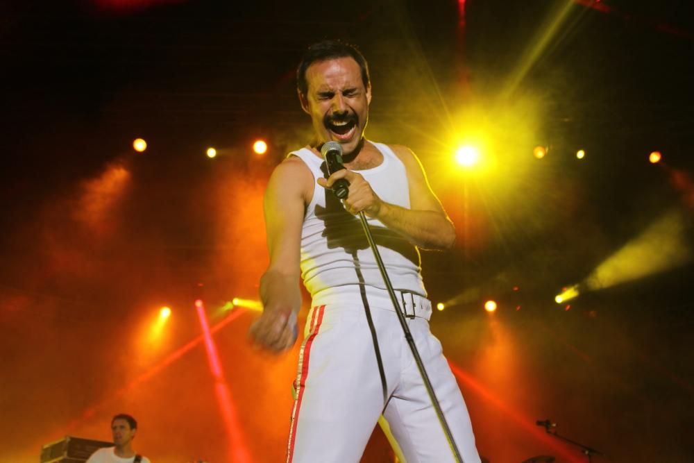 Dios salve a la Reina se dejó la piel en el escenario de Las Lustrales. Foto: JOSÉ AYUT.