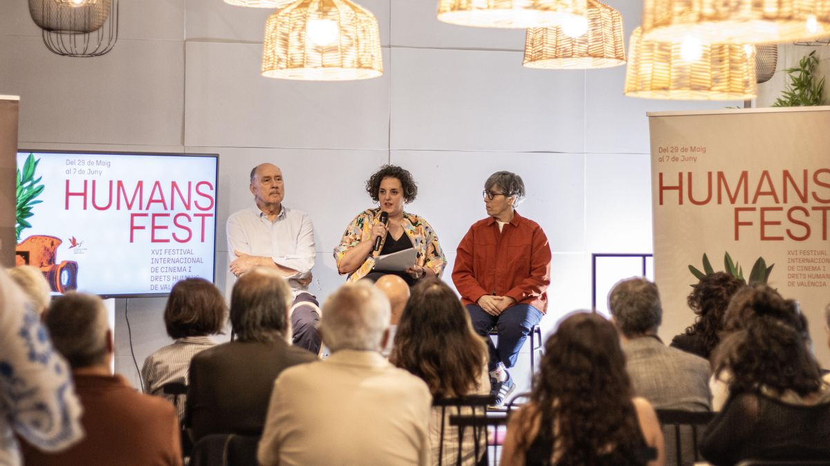 Un momento de la rueda de prensa de presentación del Humans Fest 2025.