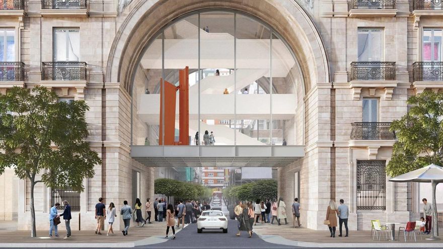 Infografía del 'Proyecto Pereda' del Banco Santander