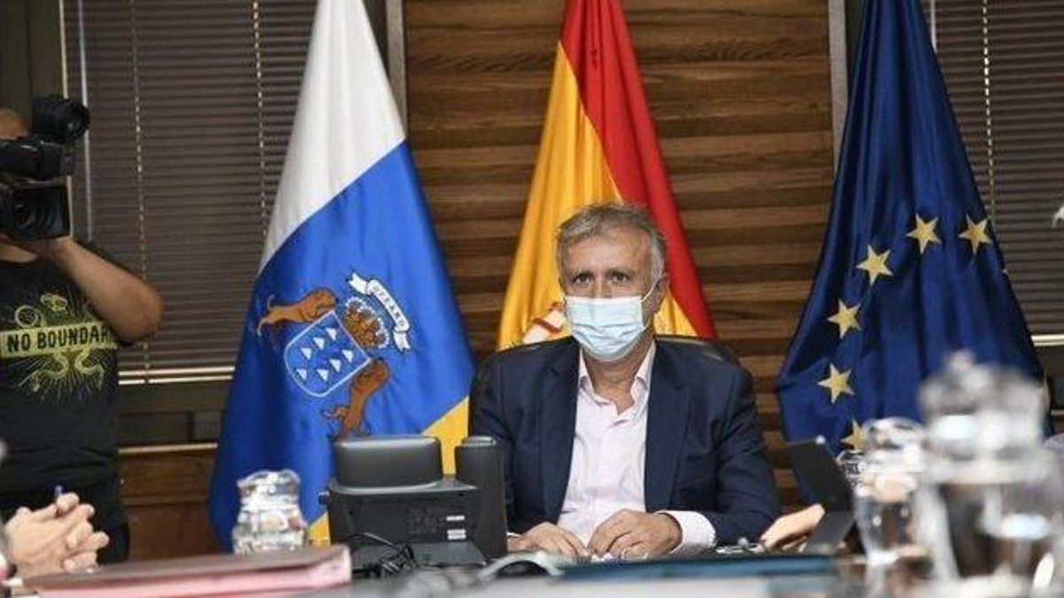El presidente de Canarias Ángel Víctor Torres.