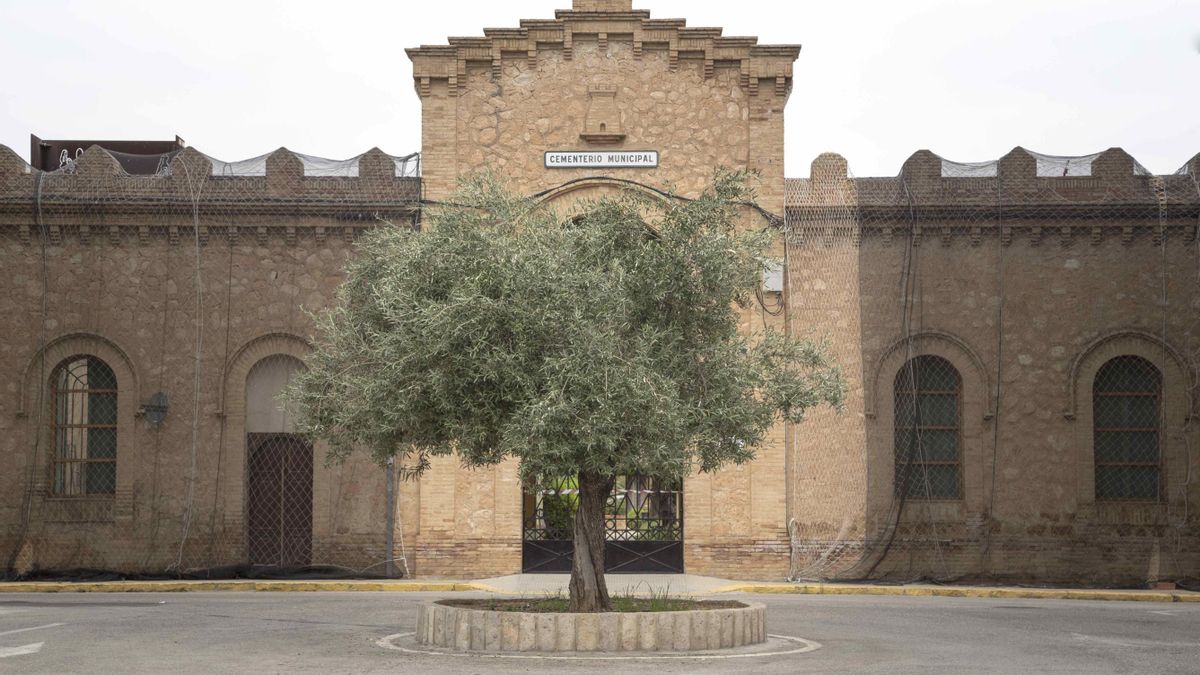 El cementerio de Paterna en 2017.
