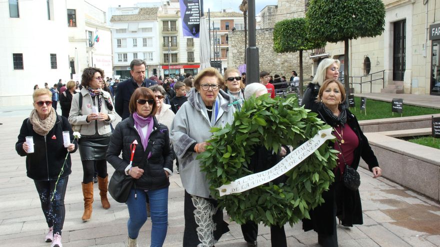 Imagen de la concentración en Lucena.