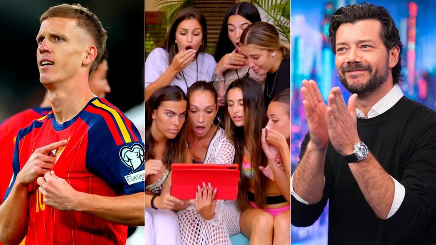 España (29.4%) brilla como siempre en La 1 y 'La isla de las tentaciones' (9.5%) lo nota más que 'El Hormiguero' (14.4%)