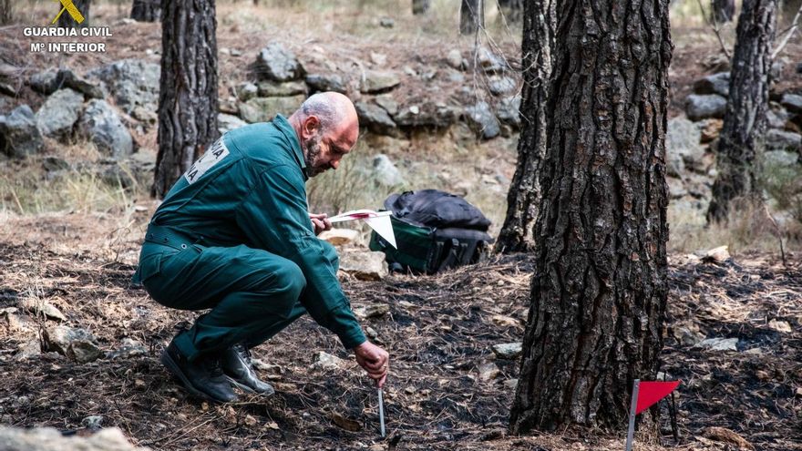 Así opera el 'CSI' de los incendios forestales: "El fuego deja huellas"