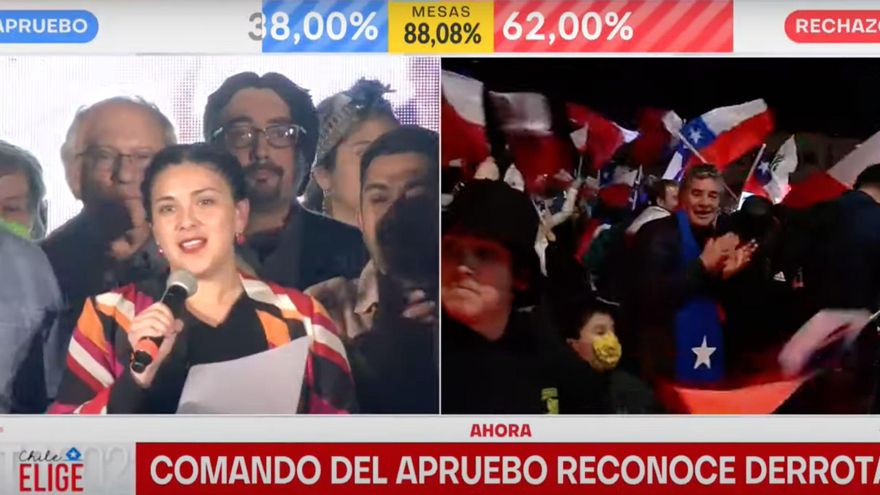 Por más del 60 por ciento, Chile votó por mantener la Constitución de Pinochet