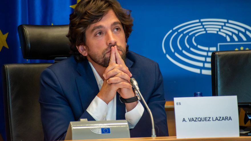 Adrián Vázquez (Cs), presidente de la comisión de Asuntos Jurídicos: "No voy a permitir que el suplicatorio de Puigdemont se convierta en un circo"