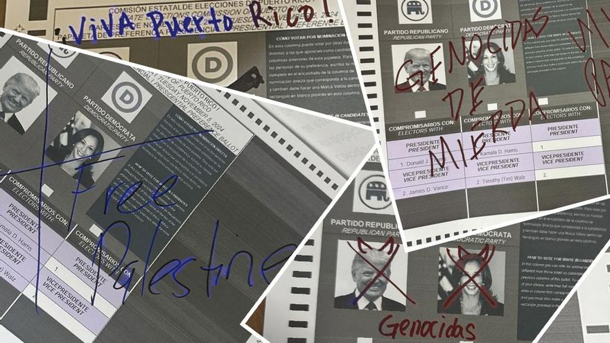 "Genocidas de mierda": Puerto Rico utiliza su voto sin valor en las elecciones de EEUU para apoyar a Palestina