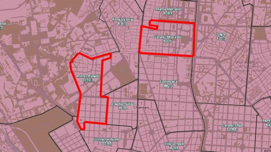 La Comunidad de Madrid mantiene el confinamiento de Andrés Mellado y General Moscardó pese al descenso de contagios