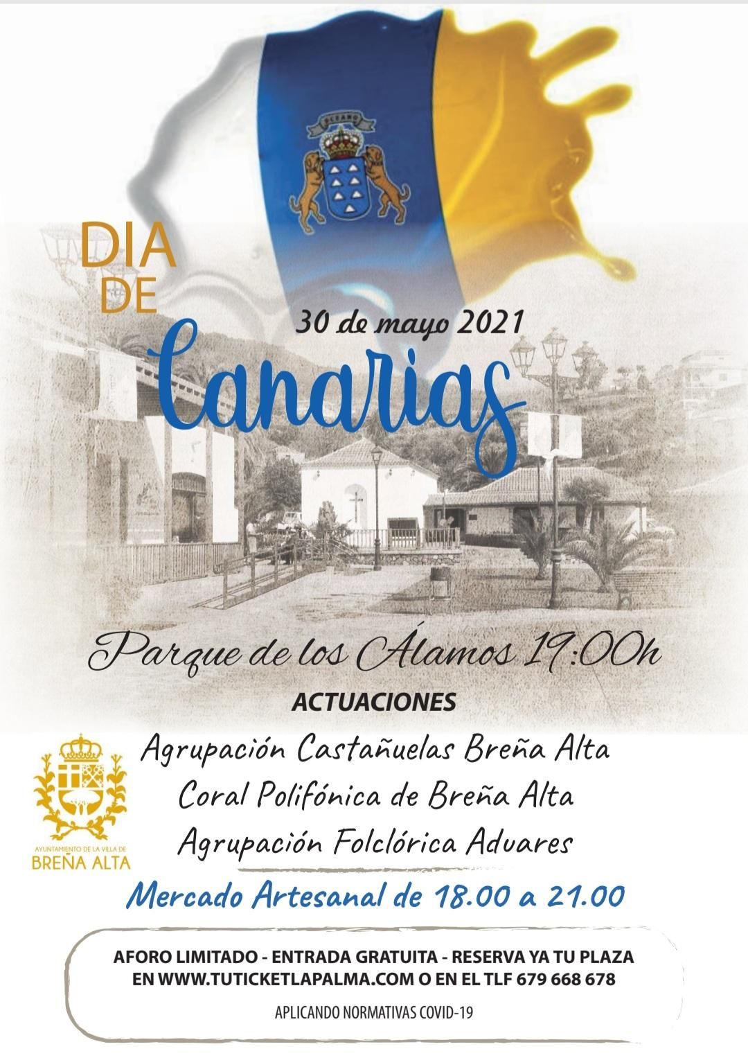 Cartel de la celebración del Día de Canarias.