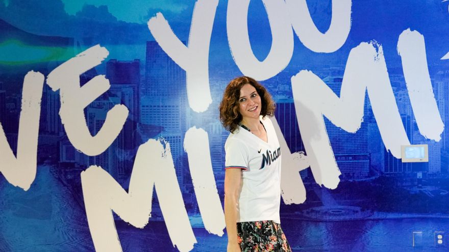 El viaje de Ayuso a Miami: música latina y una rotonda para la Comunidad