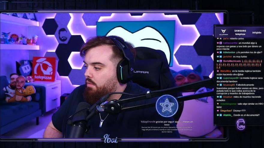 Ibai rechaza ir al Mundial de Qatar con la selección española: “No me sale de los cojones”