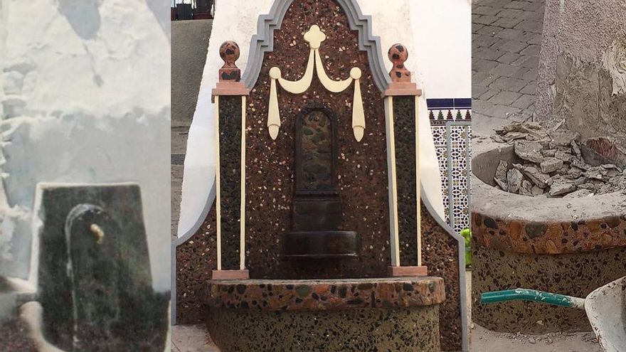 Un pueblo de Granada, a punto de perpetrar en una fuente protegida una restauración tipo 'Ecce Homo de Borja'