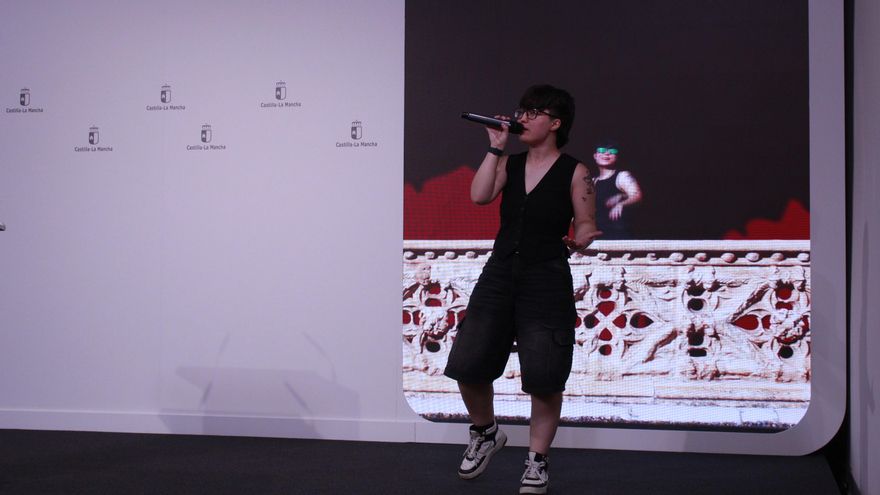 La artista alcarreña Itziar Gregorio