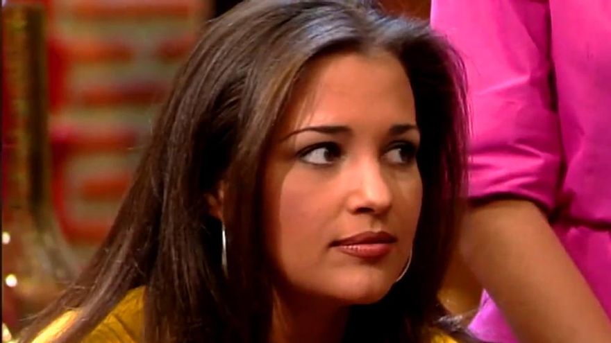 Paula Echevarría, en el plató de Emisión imposible