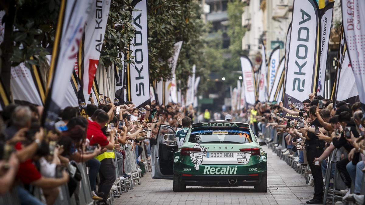 Ceremonia de salida del Rally Sierra Morena 2026