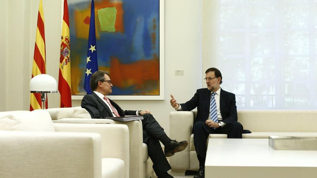 Laa reunión entre Rajoy y Mas se ha prolongado durante más de dos horas y cuarto