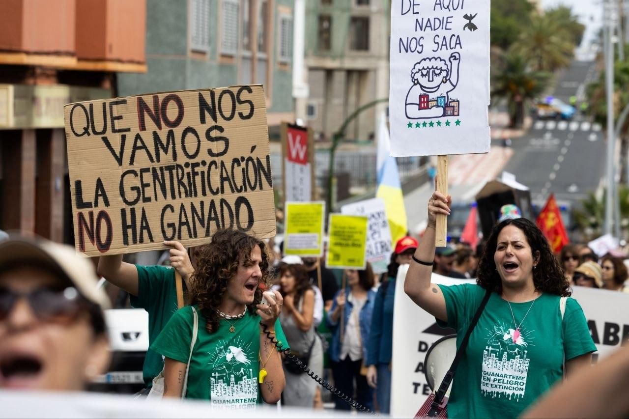 Movilización por una vivienda digna en Gran Canaria. Manuel Navarro