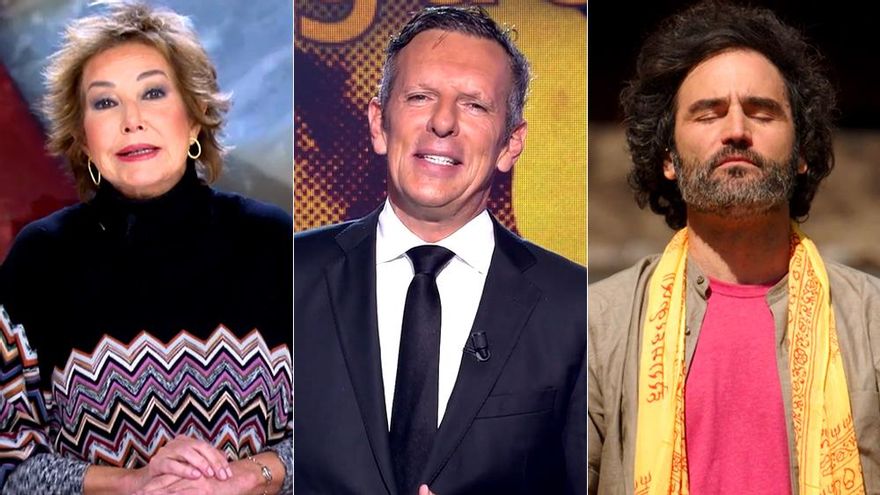 'TardeAR' (11.3%) marca récord en un día flojo para Mediaset con los estrenos de Julio Iglesias (8.9%) y el 'Nirvana' (4.9%)