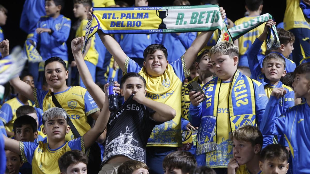 Las imágenes del Atlético Palma del Río - Real Betis de Copa del Rey