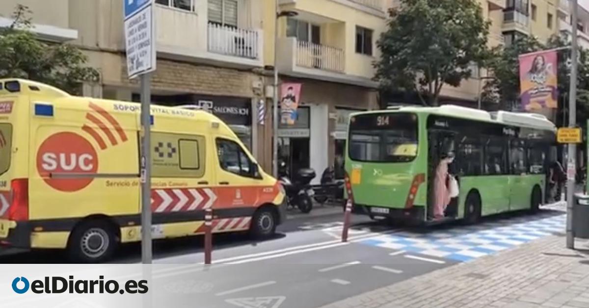 El vídeo del carril bici que indigna a los chicharreros:  Espero que no pase una desgracia 