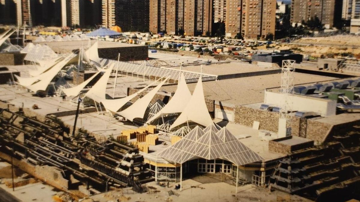 La Vaguada el 1 de octubre de 1983.
