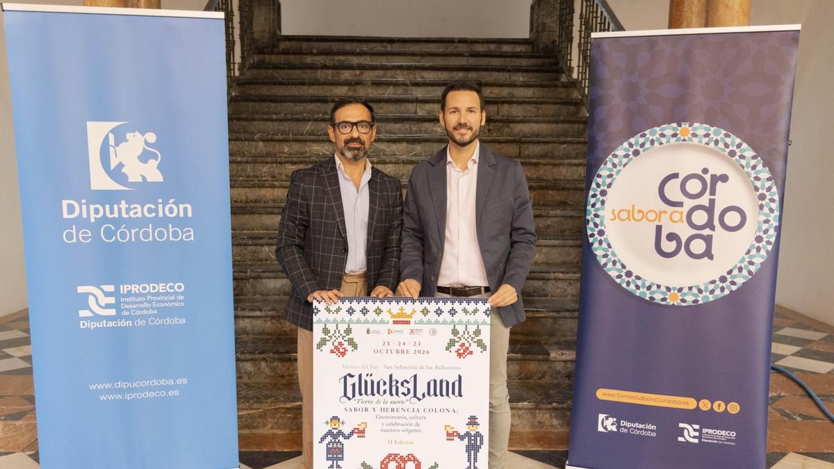 La Diputación presenta la II edición de ‘Glücksland: Sabor y Herencia Colona’, de San Sebastián de los Ballesteros