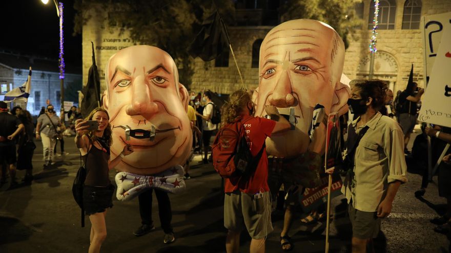 Continúan las manifestaciones que piden la dimisión de Netanyahu