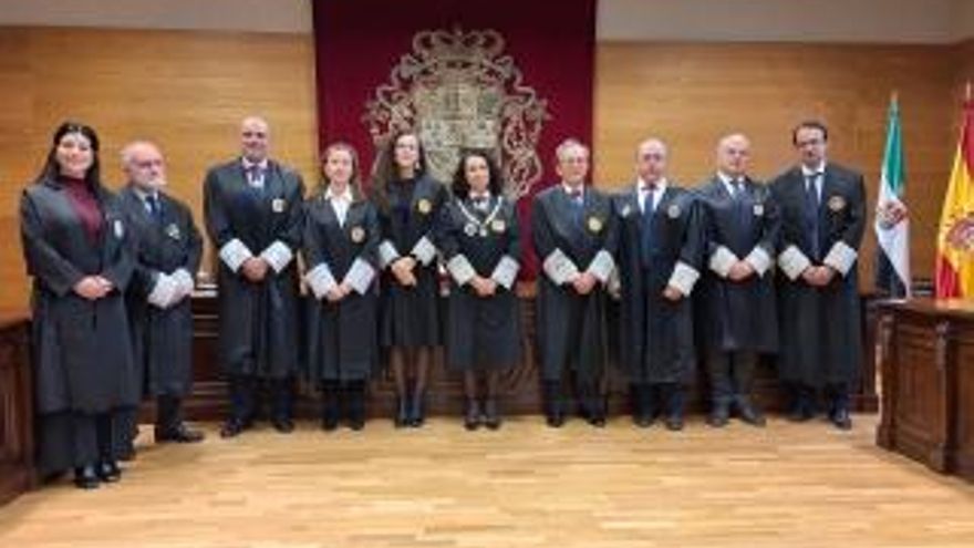 La Sala de Gobierno del TSJEx se renueva con cinco nuevos miembros