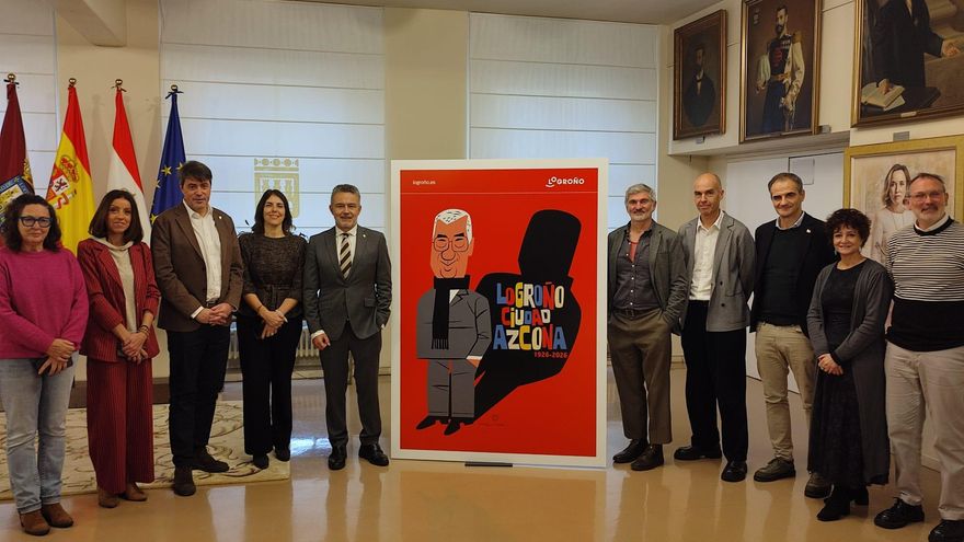 Logroño ya tiene imagen para el Año Rafael Azcona con el objetivo de difundir su legado entre la juventud