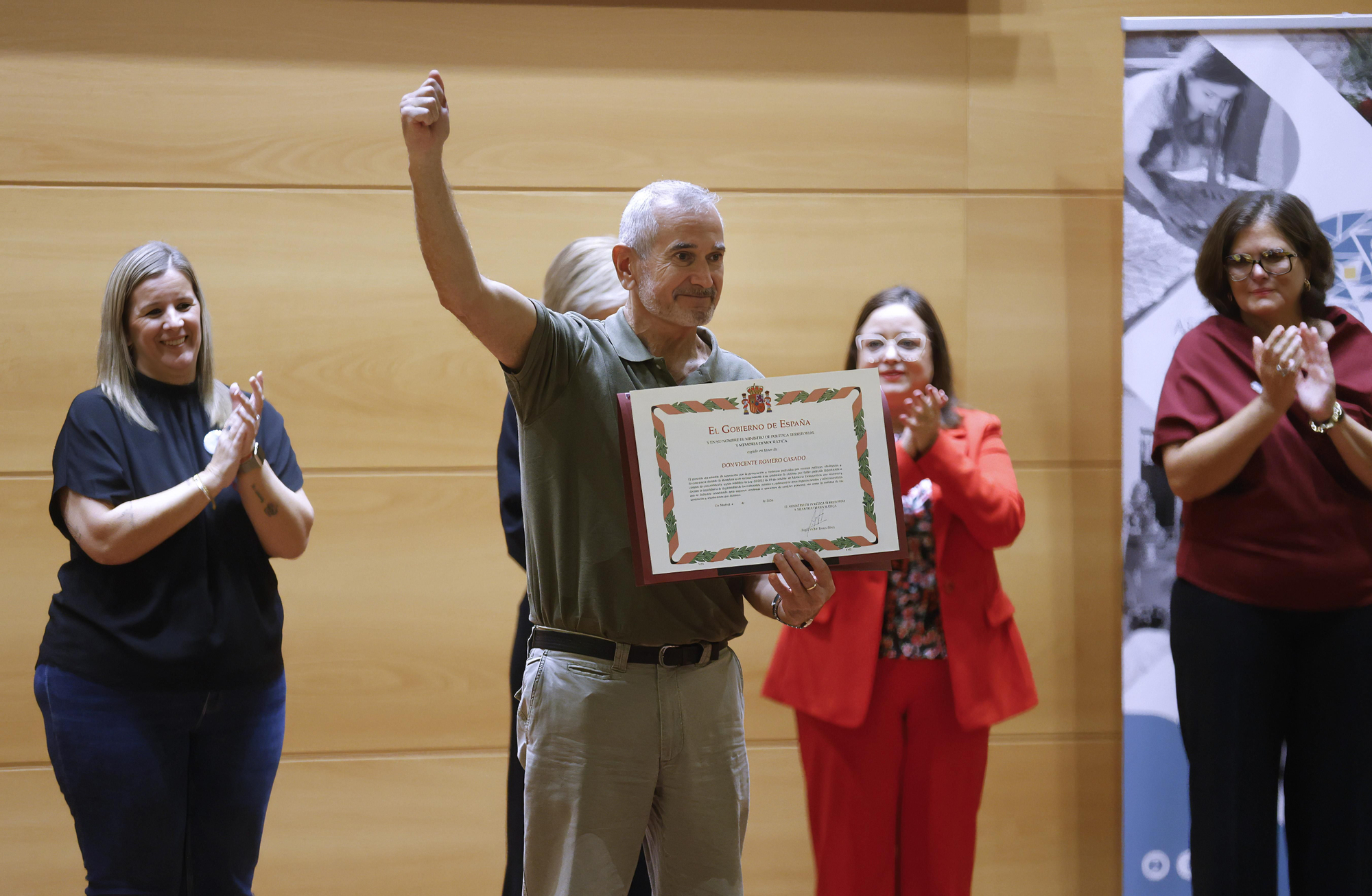 Acto de reconocimiento y reparación a represaliados por el franquismo y deportados a campos nazis