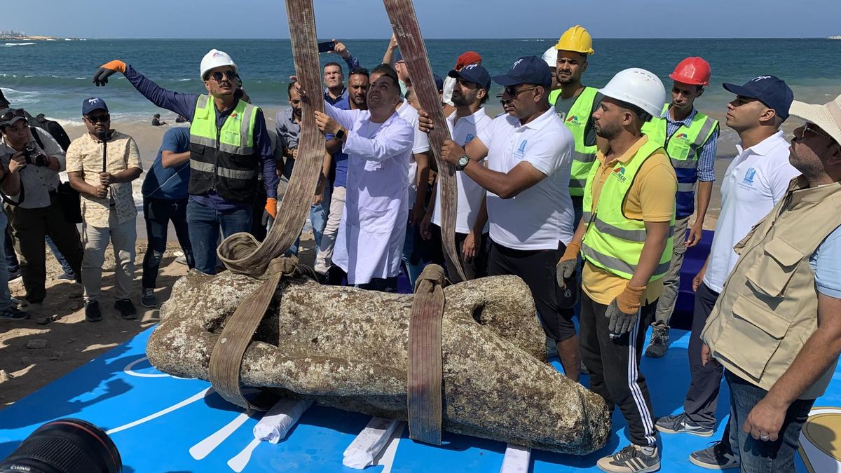 El ministerio de Antigüedades destacó que era la primera operación de este tipo en veinticinco años