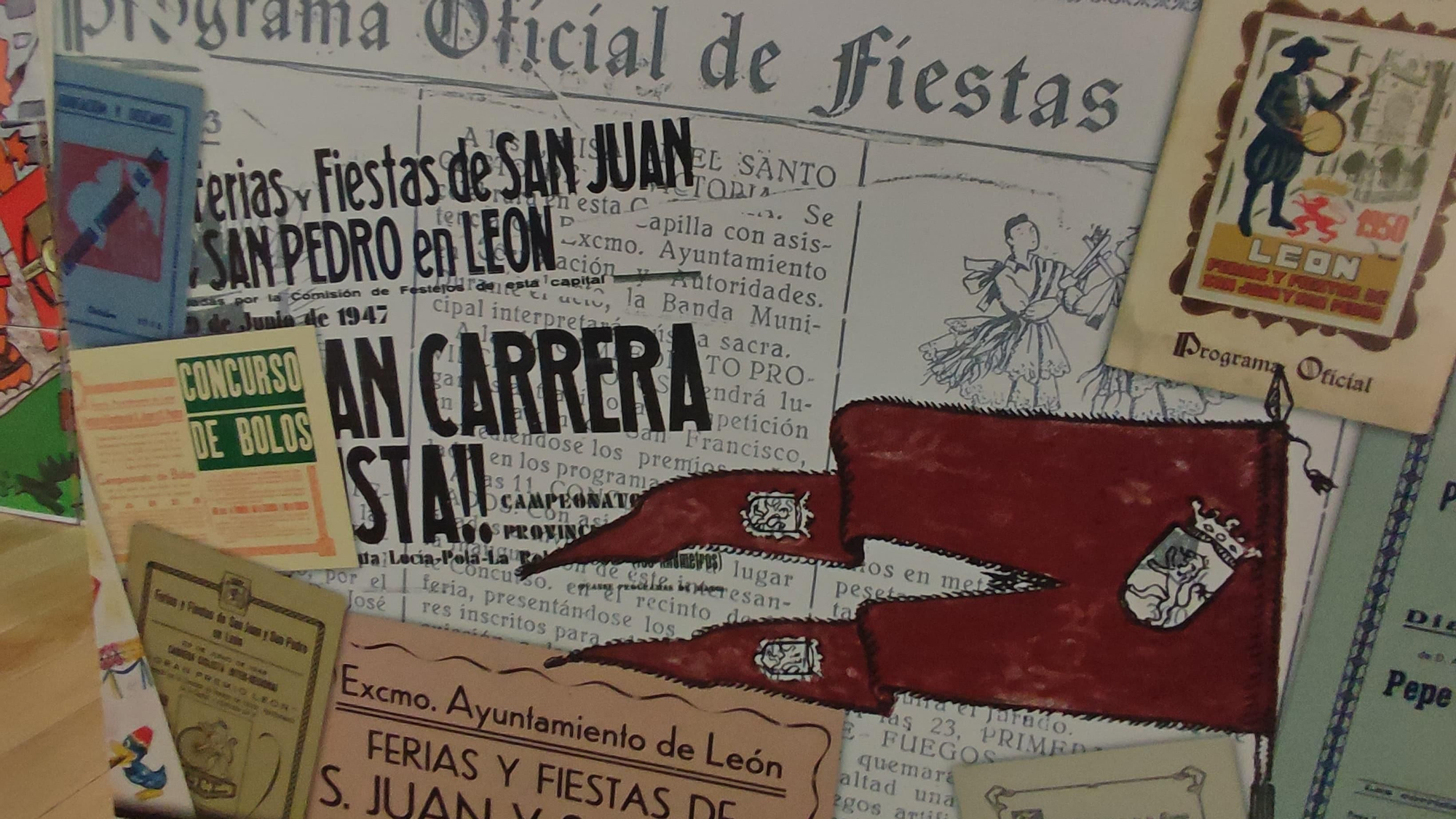 Los carteles de las fiestas de San Juan y San Pedro de León en tiempos sin IA