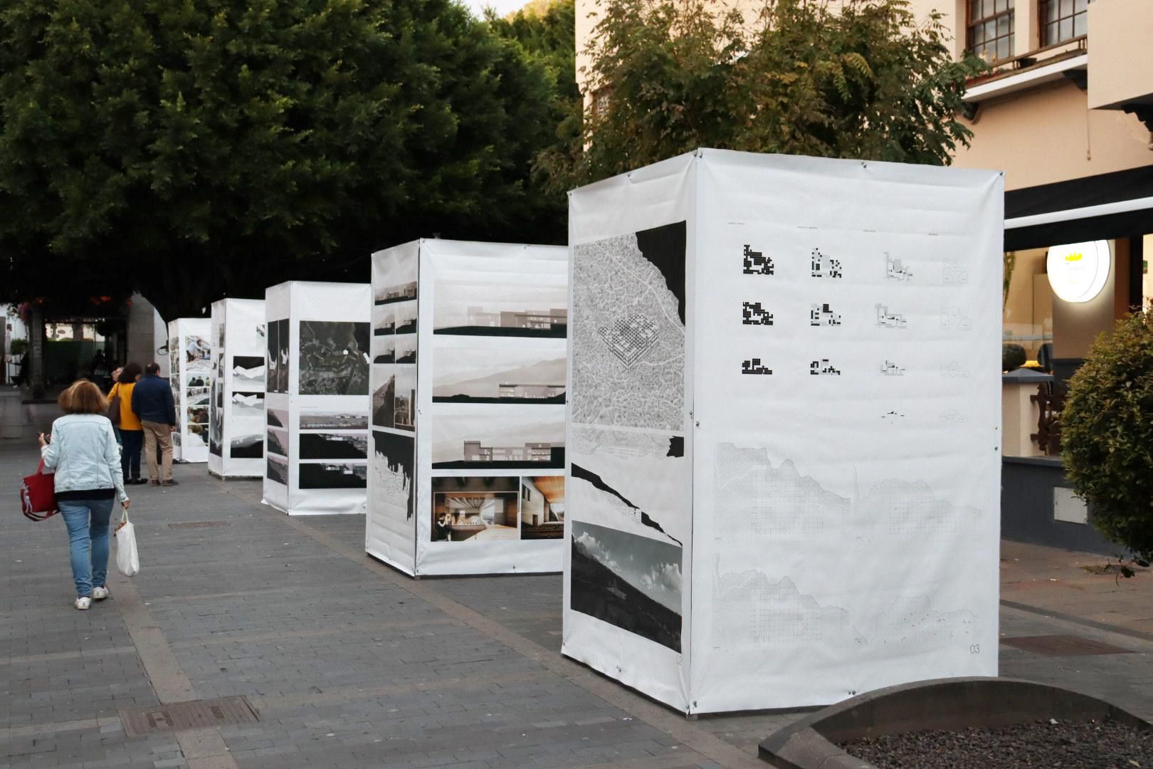 Inauguración de la exposición en Los Llanos de Aridane.