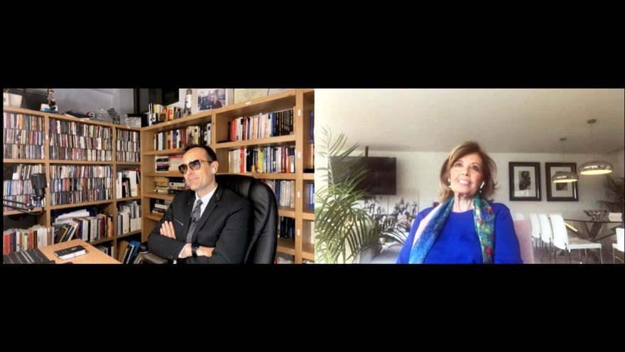 Risto y Maria Teresa Campos en el programa