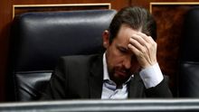 Iglesias cree que el Eurogrupo ha hecho un "avance interesante" y en la "buena dirección", aunque aún "insuficiente"