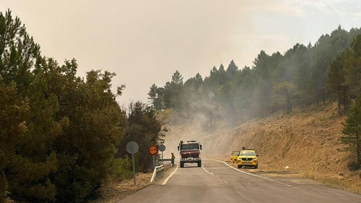 Detenido un hombre de 28 años por el incendio de Riglos: el inicio del fuego podría estar en las obras de la A-132