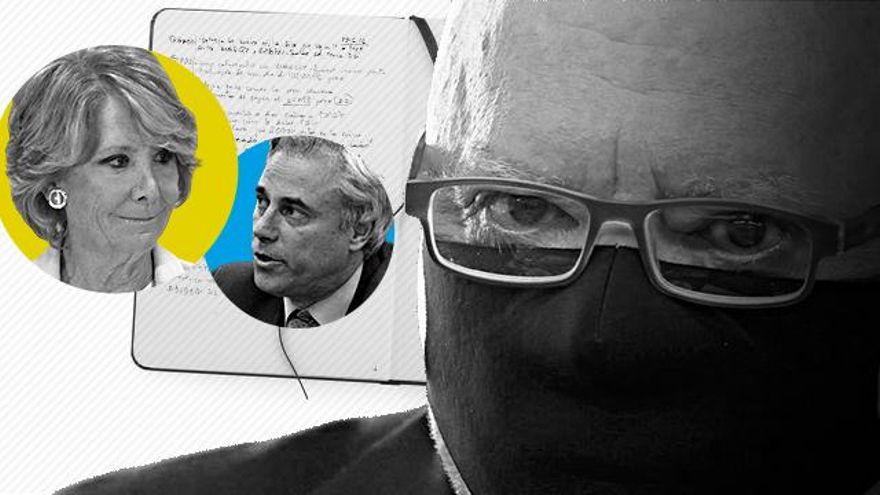 Villarejo anotó las maniobras con un juez decano de Madrid para salvar a Esperanza Aguirre del banquillo