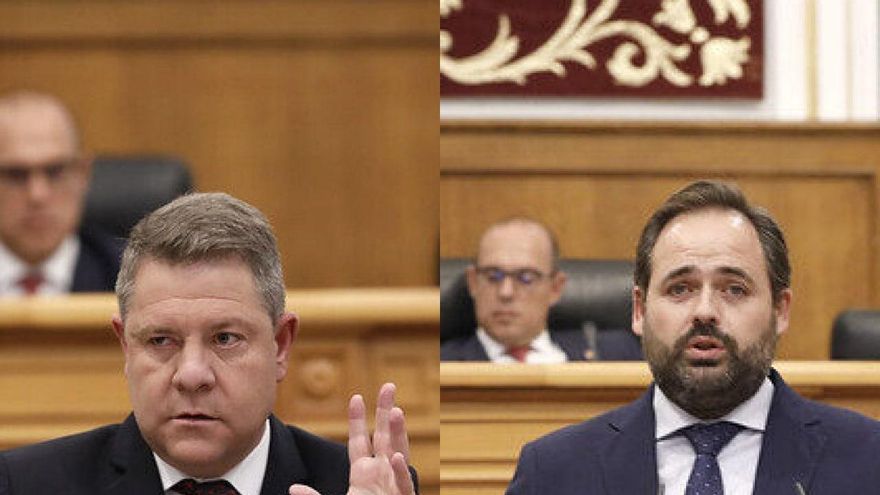 La oposición brinda un debate asimétrico, entre impuestos, COVID y hasta Cataluña frente a un Page calificado de "rey Sol"