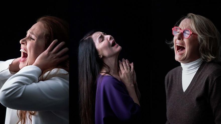 Carlota Ferrer, Ana Fernández y Natalia Menéndez. Foto: Leafhopper.