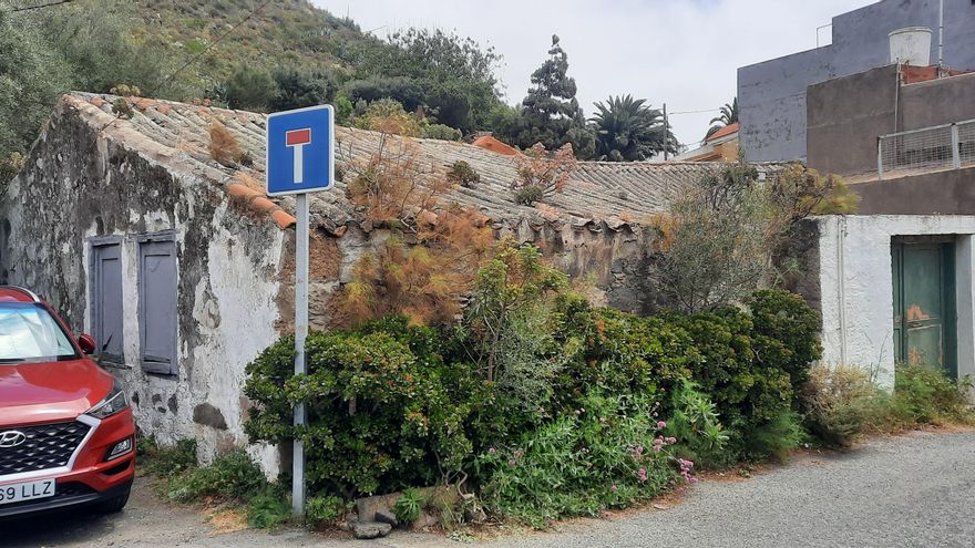 Antiguo lagar en el caserío de Bandama. El Cabildo quiere comprarlo para la sede del centro de interpretación y visitantes