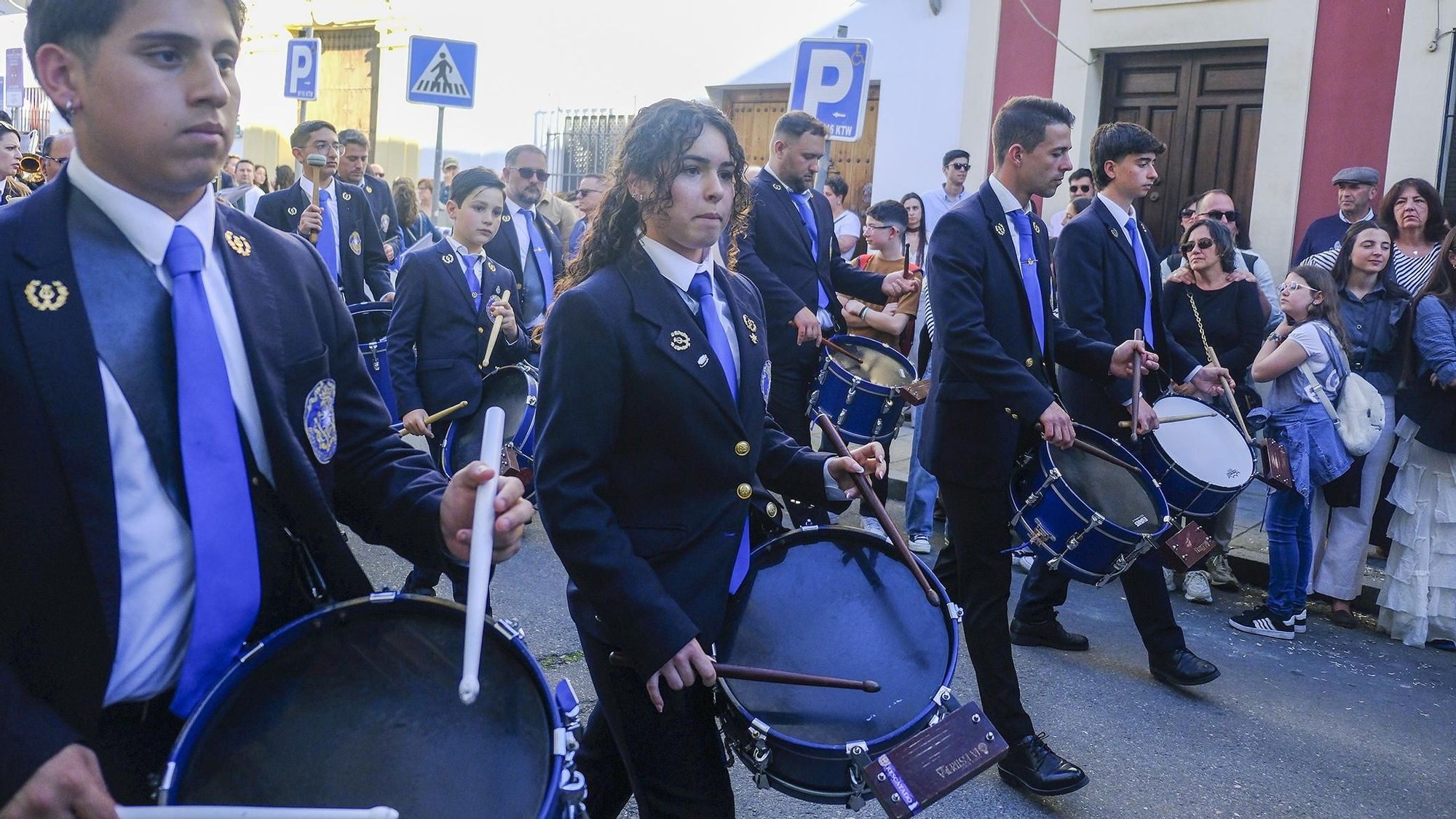 La estación de penitencia del Buen Suceso, en imágenes