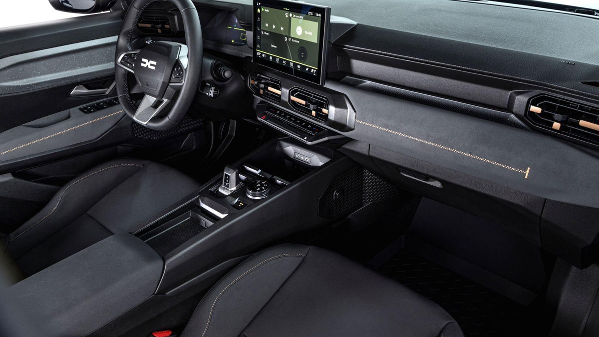 Interior del Dacia Striker