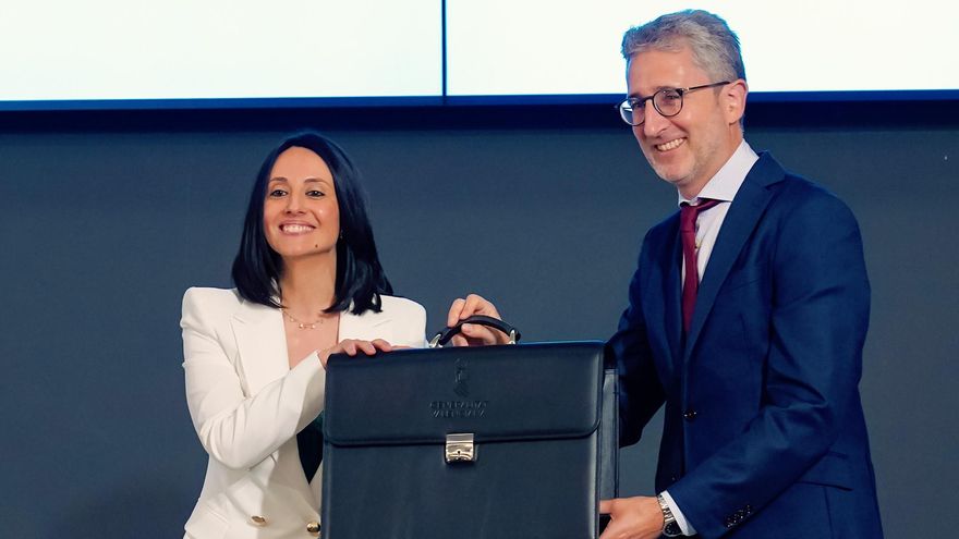 Rebeca Torró y Arcadi España en una imagen de archivo.